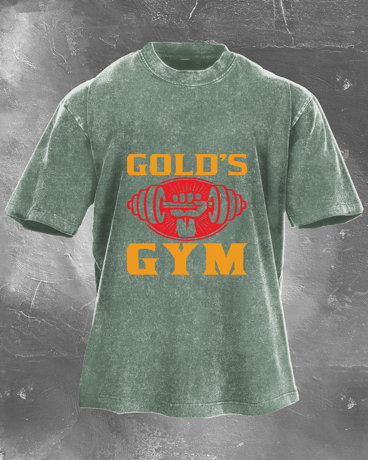 GOLD´S GYM VASKET T-SKJORTE - Gymfit