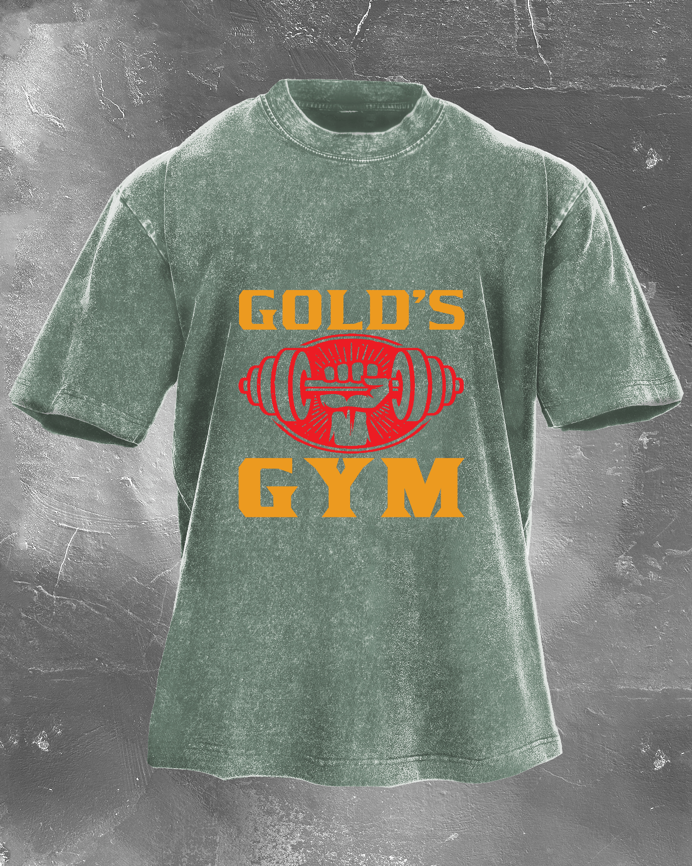 GOLD´S GYM VASKET T-SKJORTE - Gymfit