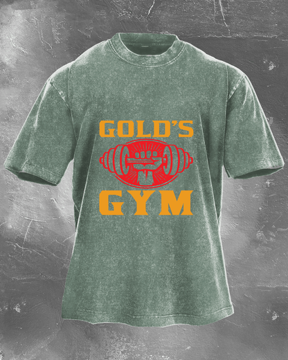 GOLD´S GYM VASKET T-SKJORTE - Gymfit
