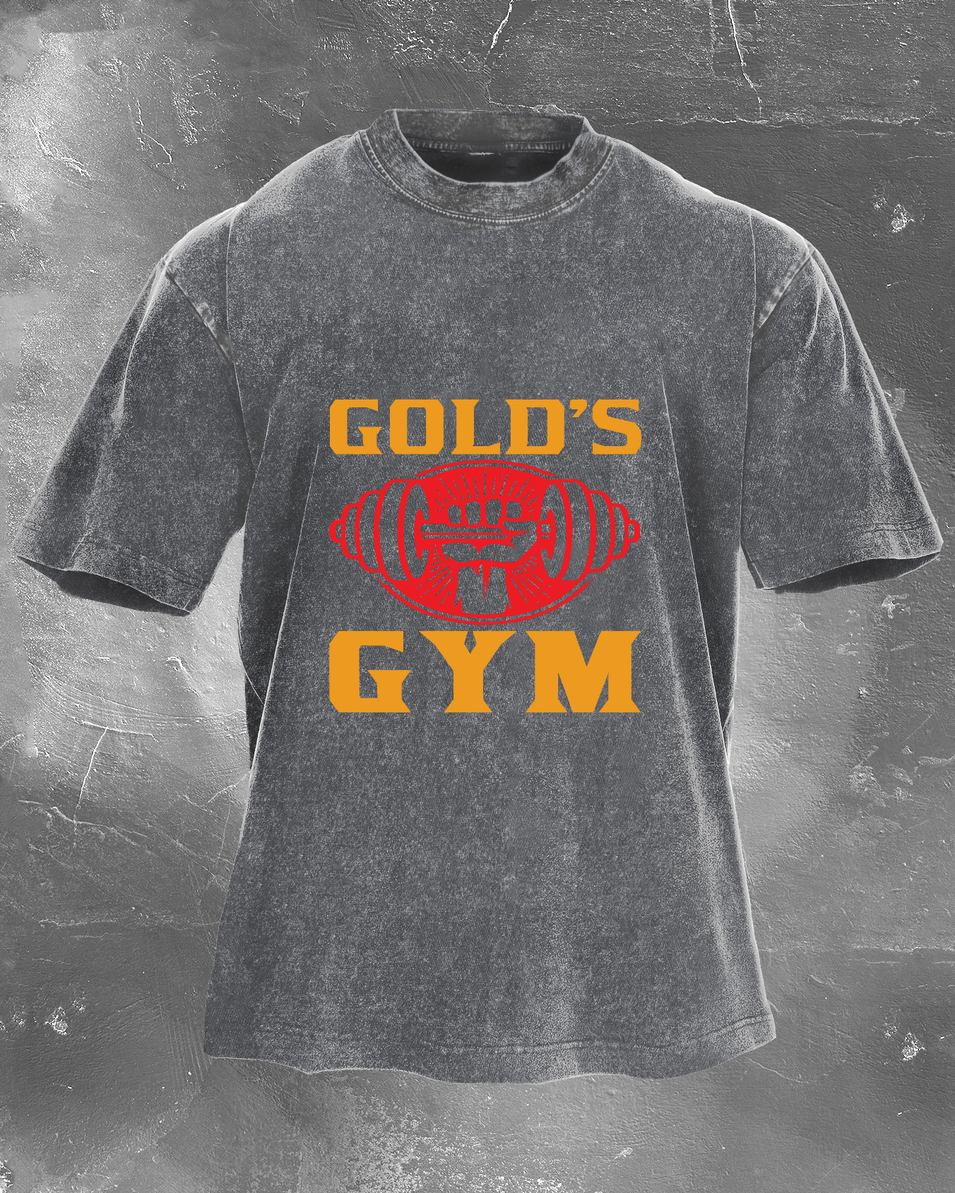 GOLD´S GYM VASKET T-SKJORTE - Gymfit