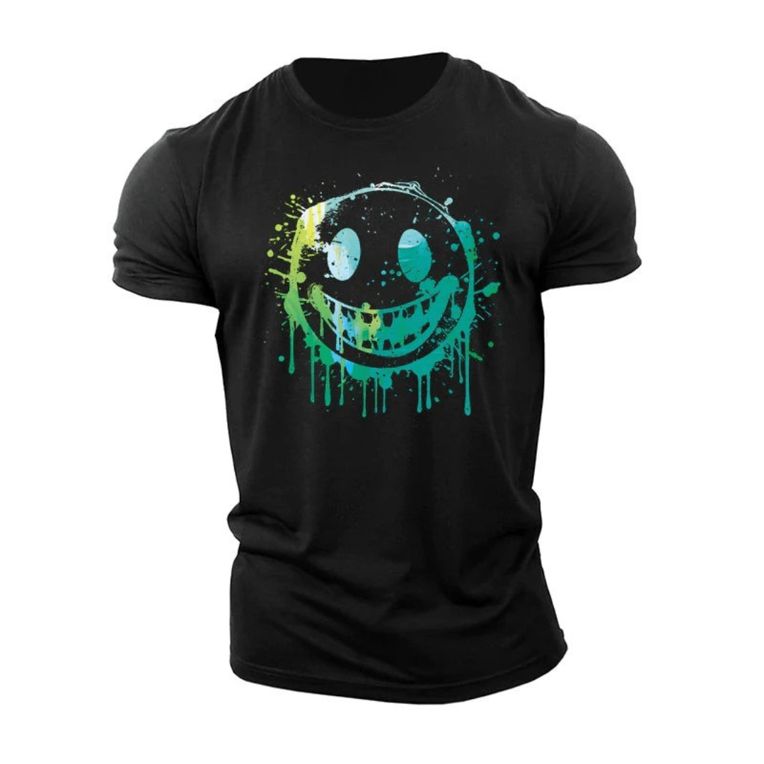 alt
Graffity Painting Smile T-skjorte - Gymfit
