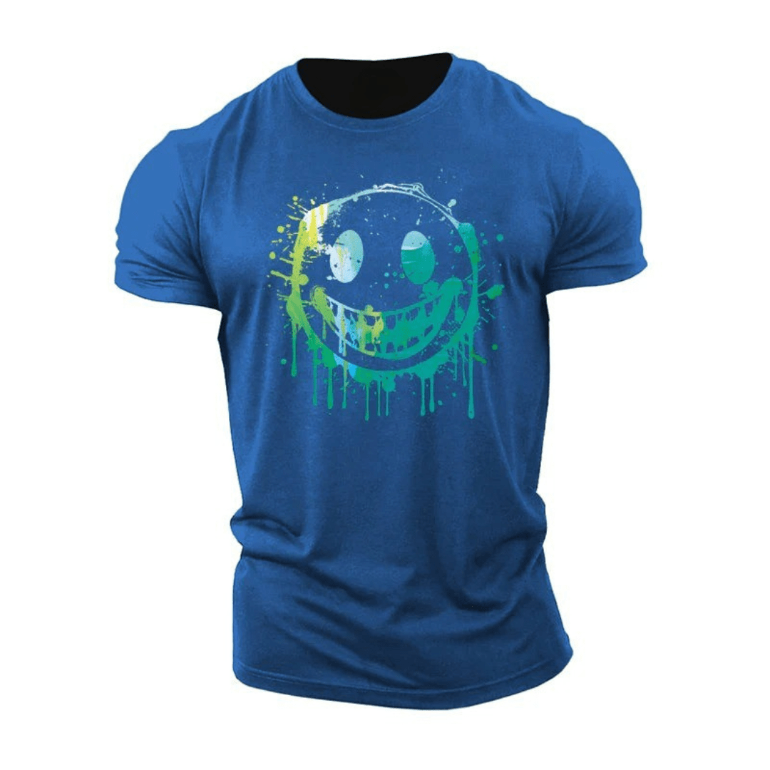 alt
Graffity Painting Smile T-skjorte - Gymfit