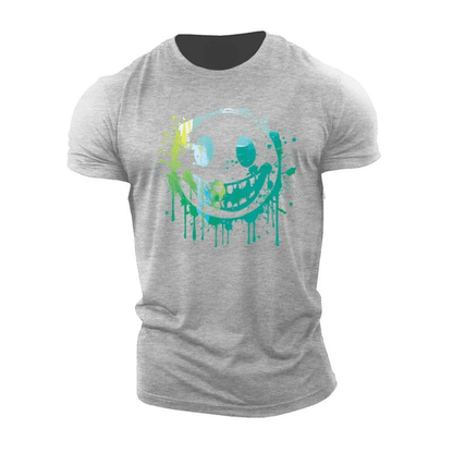 Graffity Painting Smile T-skjorte - Gymfit
