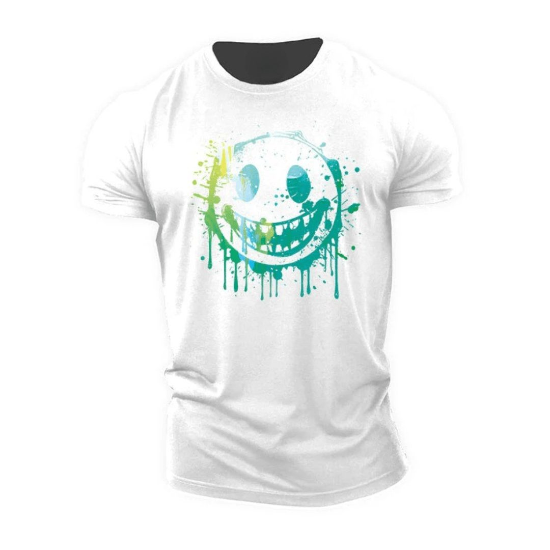 alt
Graffity Paint Smile T-skjorte - Gymfit