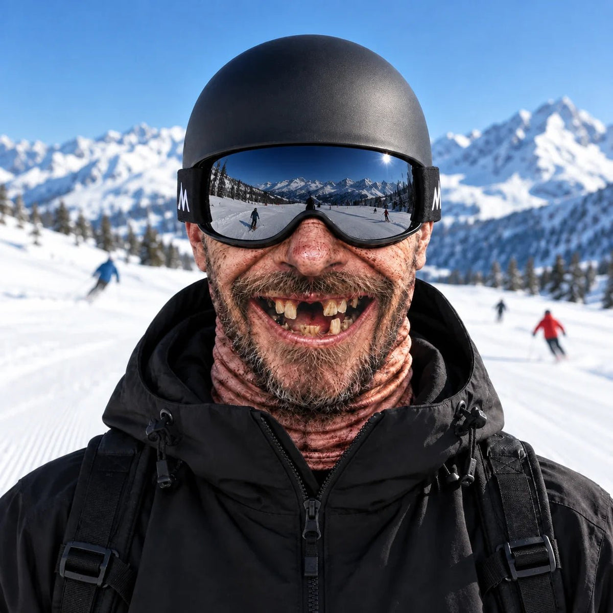 Grandpa Face Ski Mask - Gymfit