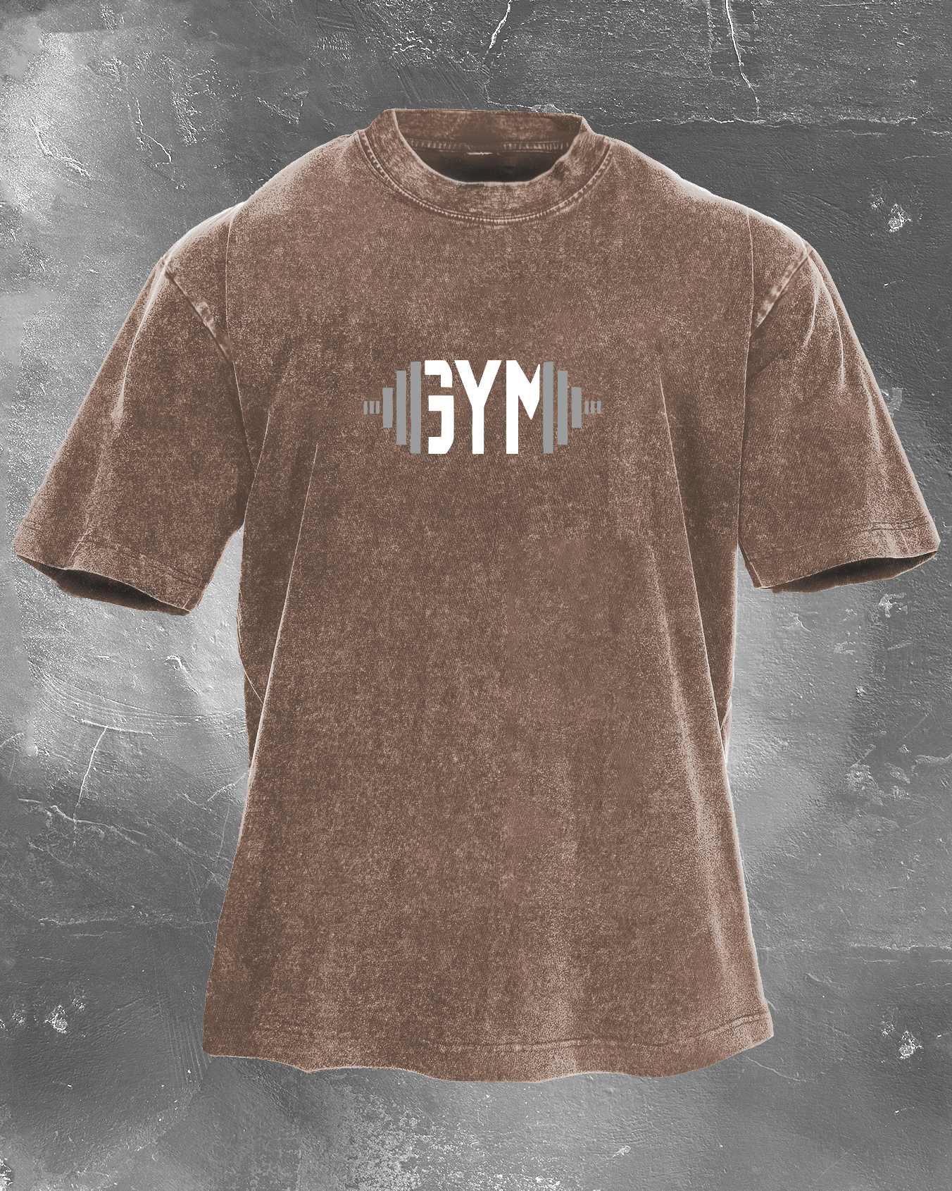 GYM RAT VASKET T-SHIRT - Gymfit