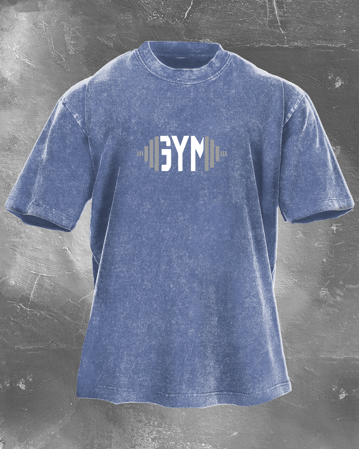 GYM RAT VASKET T-SKJORTE - Gymfit