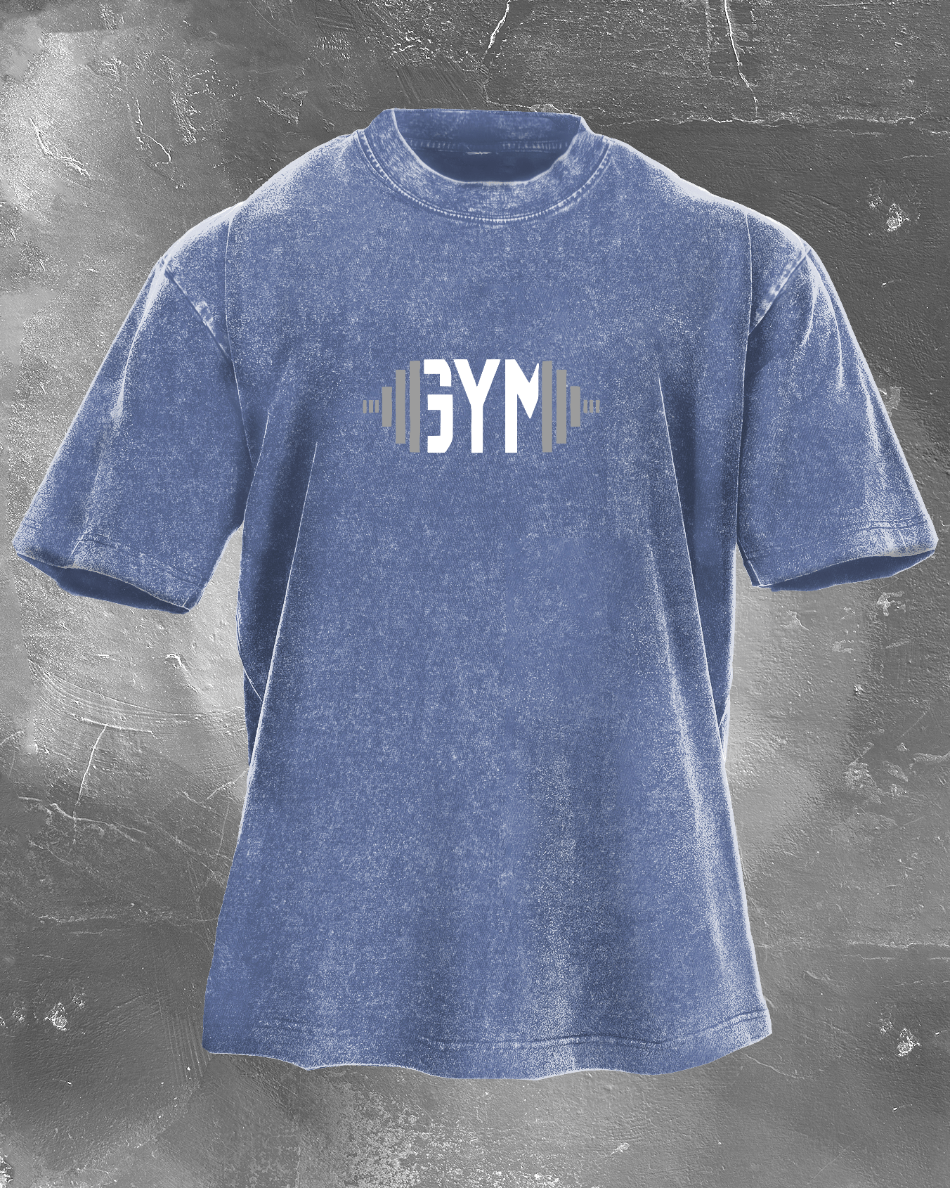 GYM RAT VASKET T-SKJORTE - Gymfit