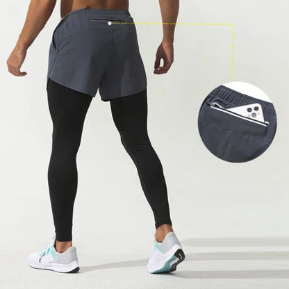 Gymfit 2 i 1 Sportbukse - Gymfit