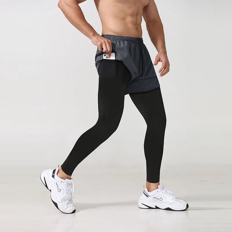 Gymfit 2 i 1 sportbukser - Gymfit