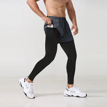 Gymfit 2 i 1 sportbukser - Gymfit
