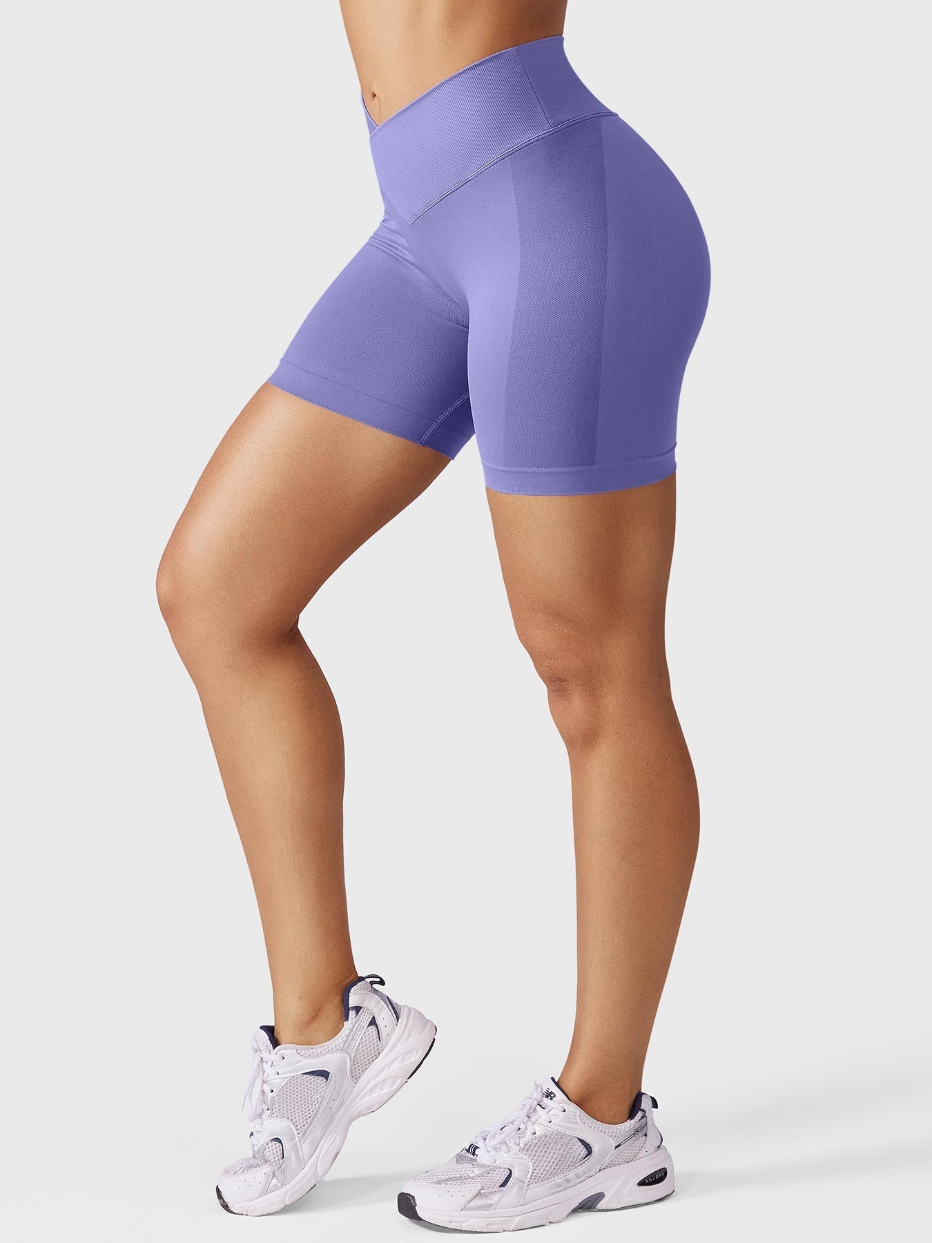 alt
Gymfit 5" V-midjebånd Headey-shorts - Gymfit