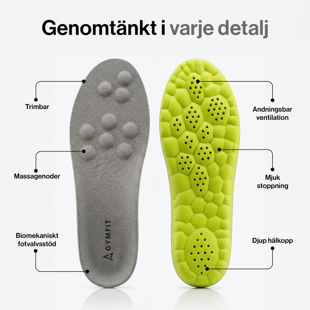 Gymfit Active Comfort-innlegg - Gymfit