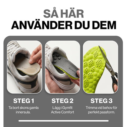 Gymfit Active Comfort-innlegg - Gymfit