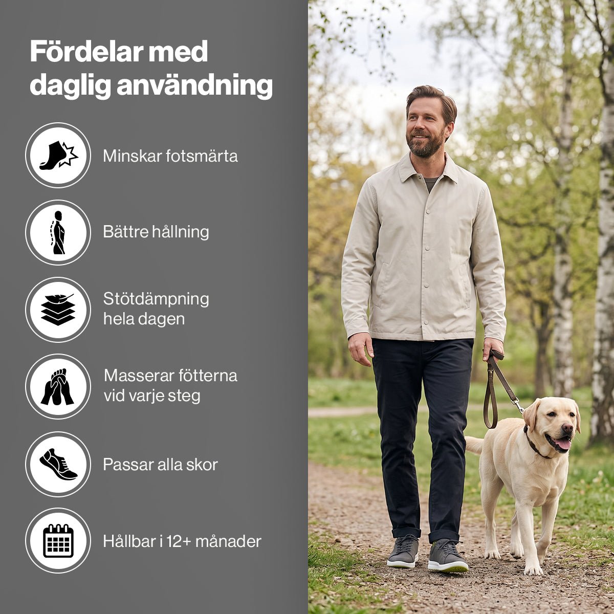 Gymfit Active Comfort innlegg - Gymfit
