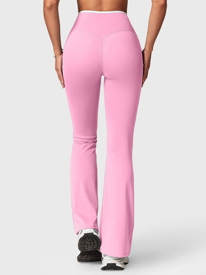 Gymfit Alberta leggings med kontrast og sleng - Gymfit