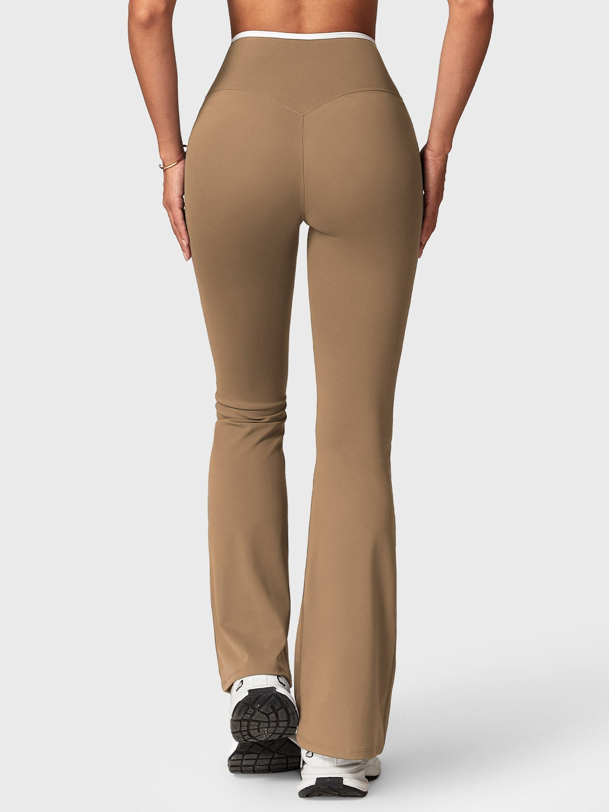 Gymfit Alberta Contrast Flare-leggings - Gymfit