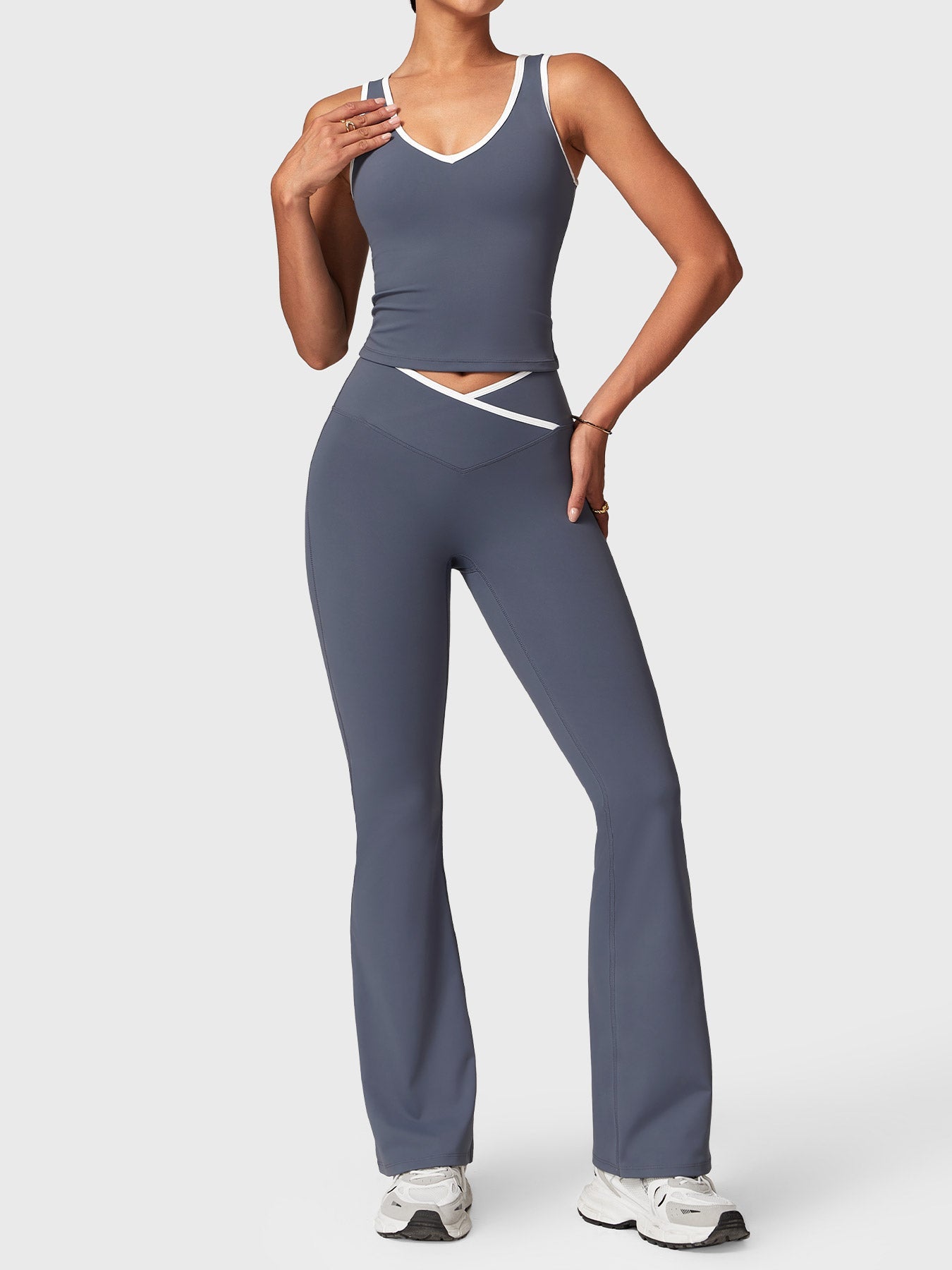 Gymfit Alberta kontrast sportssett - Gymfit