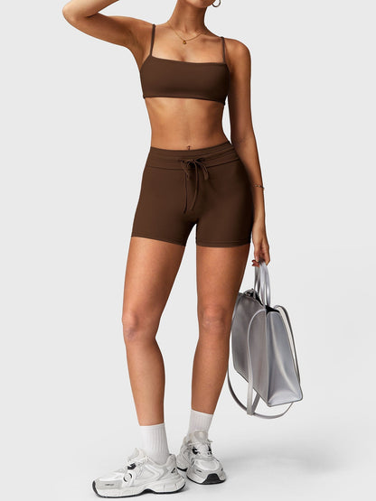 Gymfit Alice shorts med snøring - Gymfit