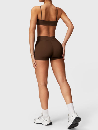 Gymfit Alice shorts med snøring - Gymfit