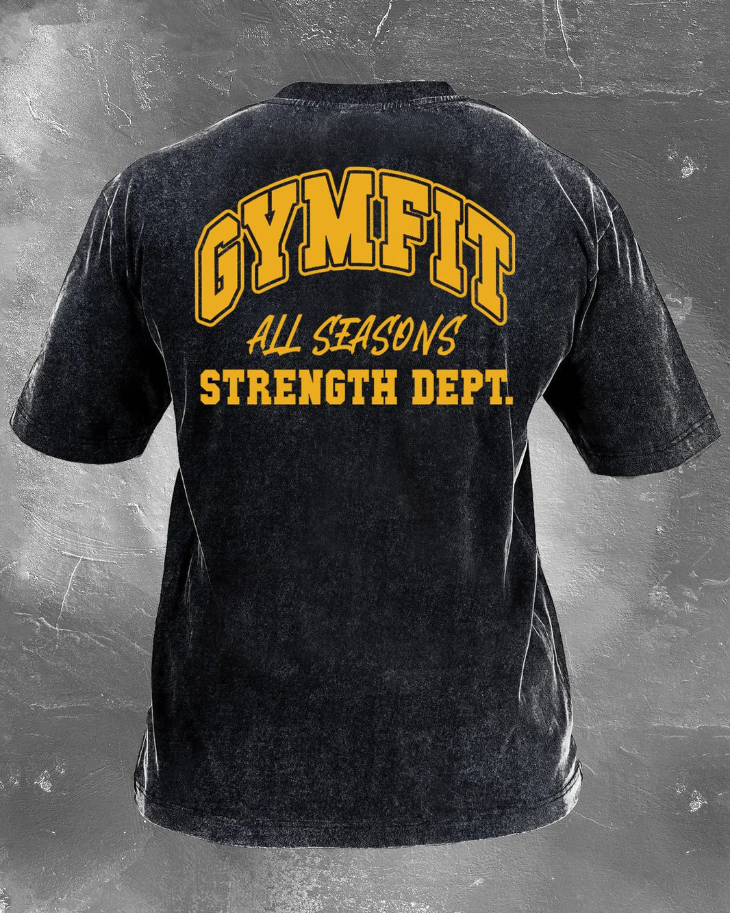 GYMFIT T-SHIRT VASKET FOR ALLE SESONGER - Gymfit