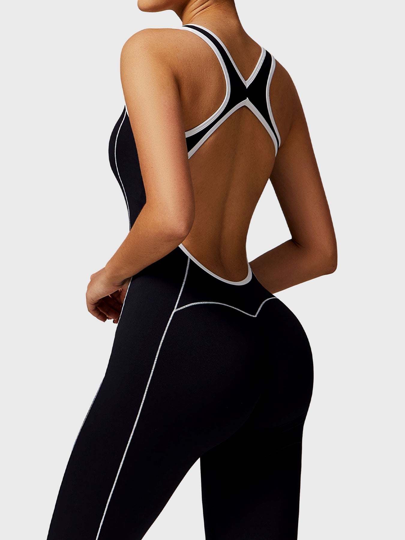 alt
Gymfit Antonia contrast flared jumpsuit - Gymfit