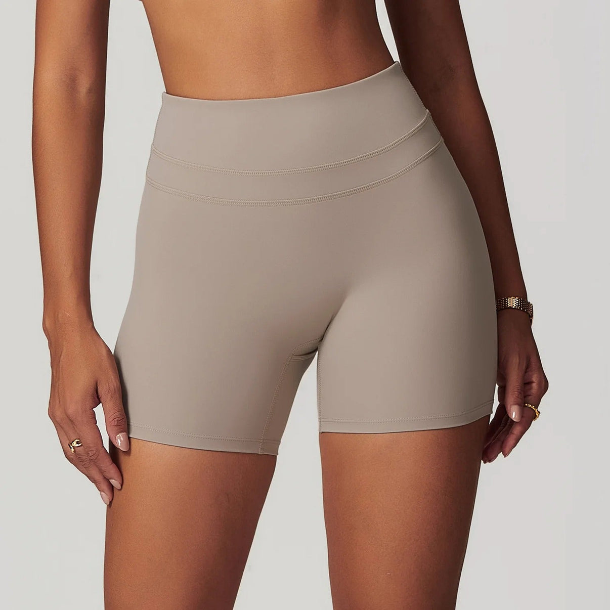 Gymfit Myke Shorts Med Høyt Liv - Gymfit