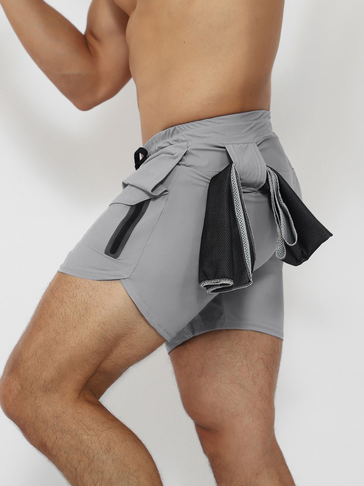 Gymfit cargoshorts med lommer - Gymfit