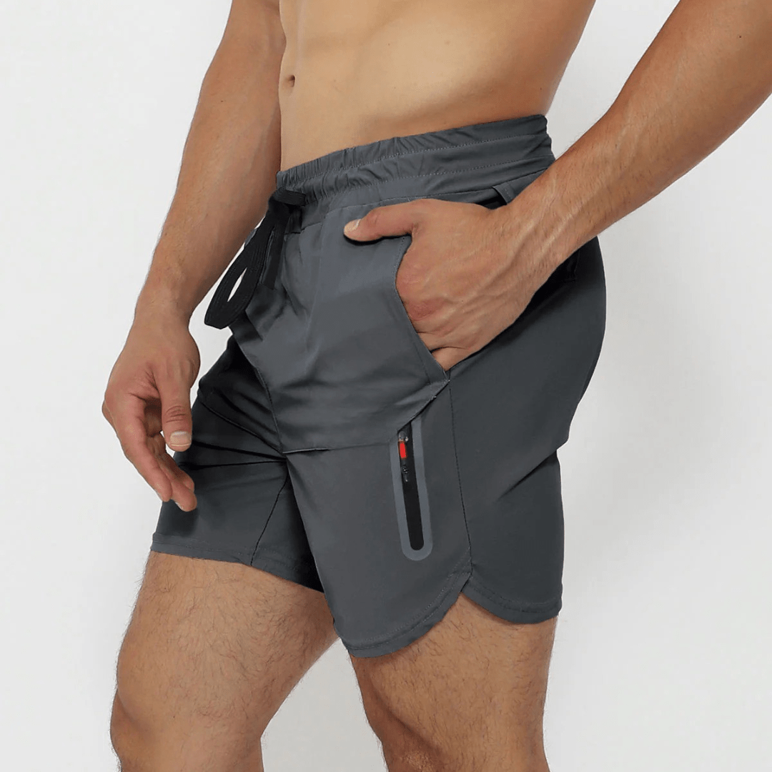 Gymfit shorts med cargolommer - Gymfit