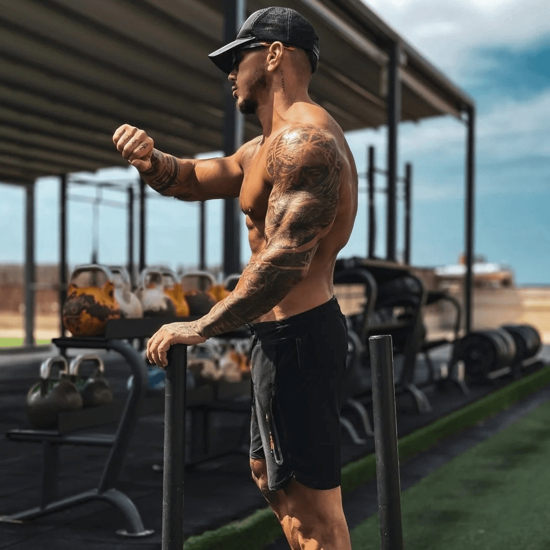 Gymfit cargoshorts med lommer - Gymfit