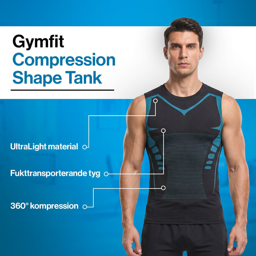 Gymfit kompresjons-tanktop - Gymfit