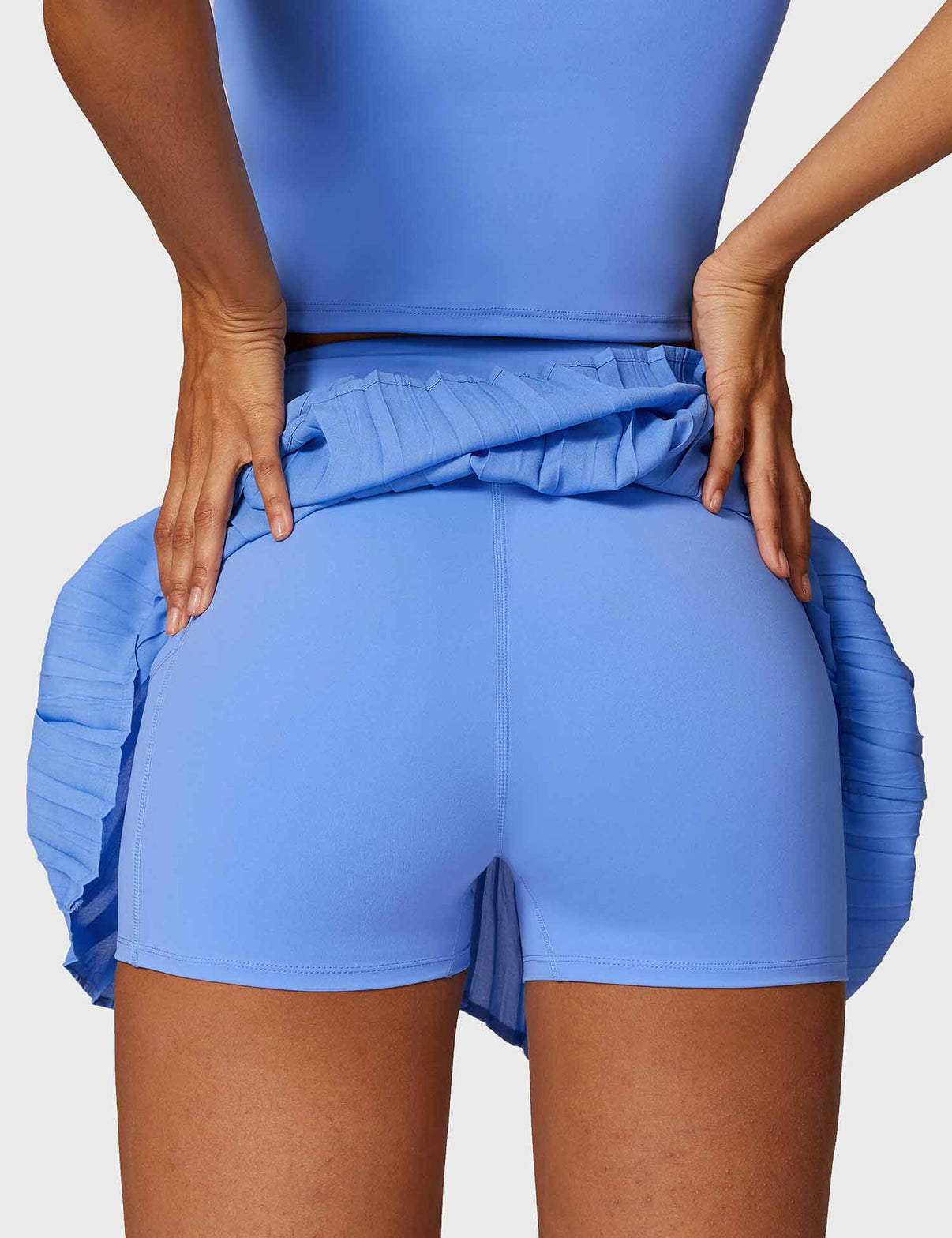 Gymfit crop top- og tennisskjørtsett - Gymfit