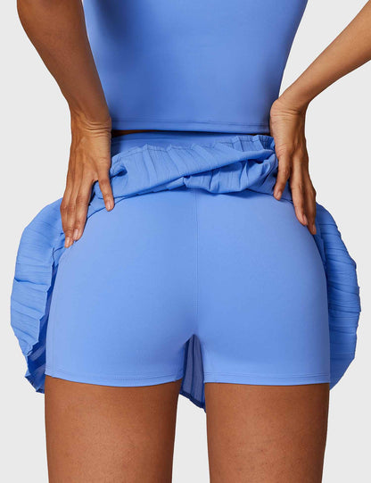 Gymfit crop top- og tennisskjørtsett - Gymfit