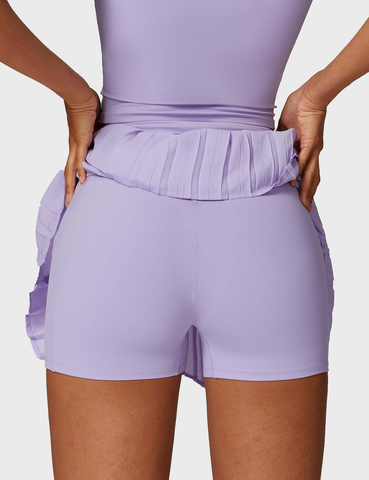 Gymfit crop top- og tennisskjørtsett - Gymfit