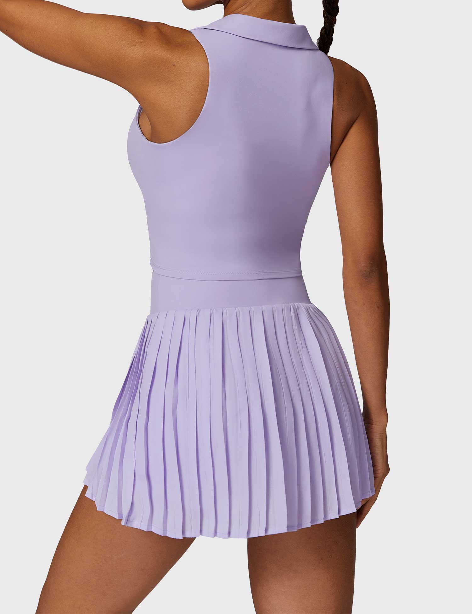 Gymfit crop top- og tennisskjørtsett - Gymfit