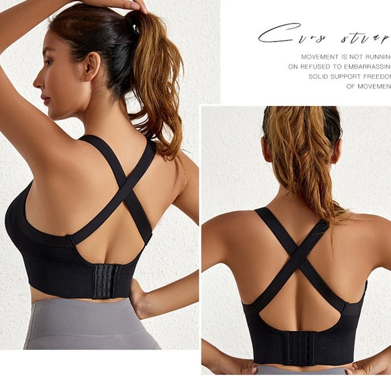 alt
Gymfit topp med kryss i ryggen - Gymfit