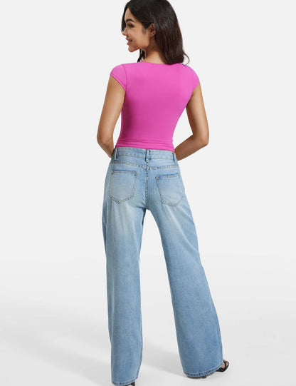 Gymfit Diva V-hals topp - Gymfit