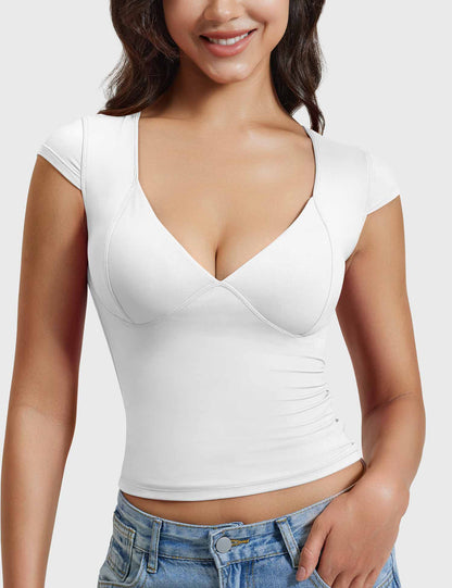 Gymfit Diva V-hals topp - Gymfit