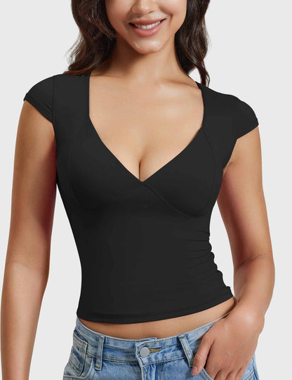 Gymfit Diva topp med V-hals - Gymfit