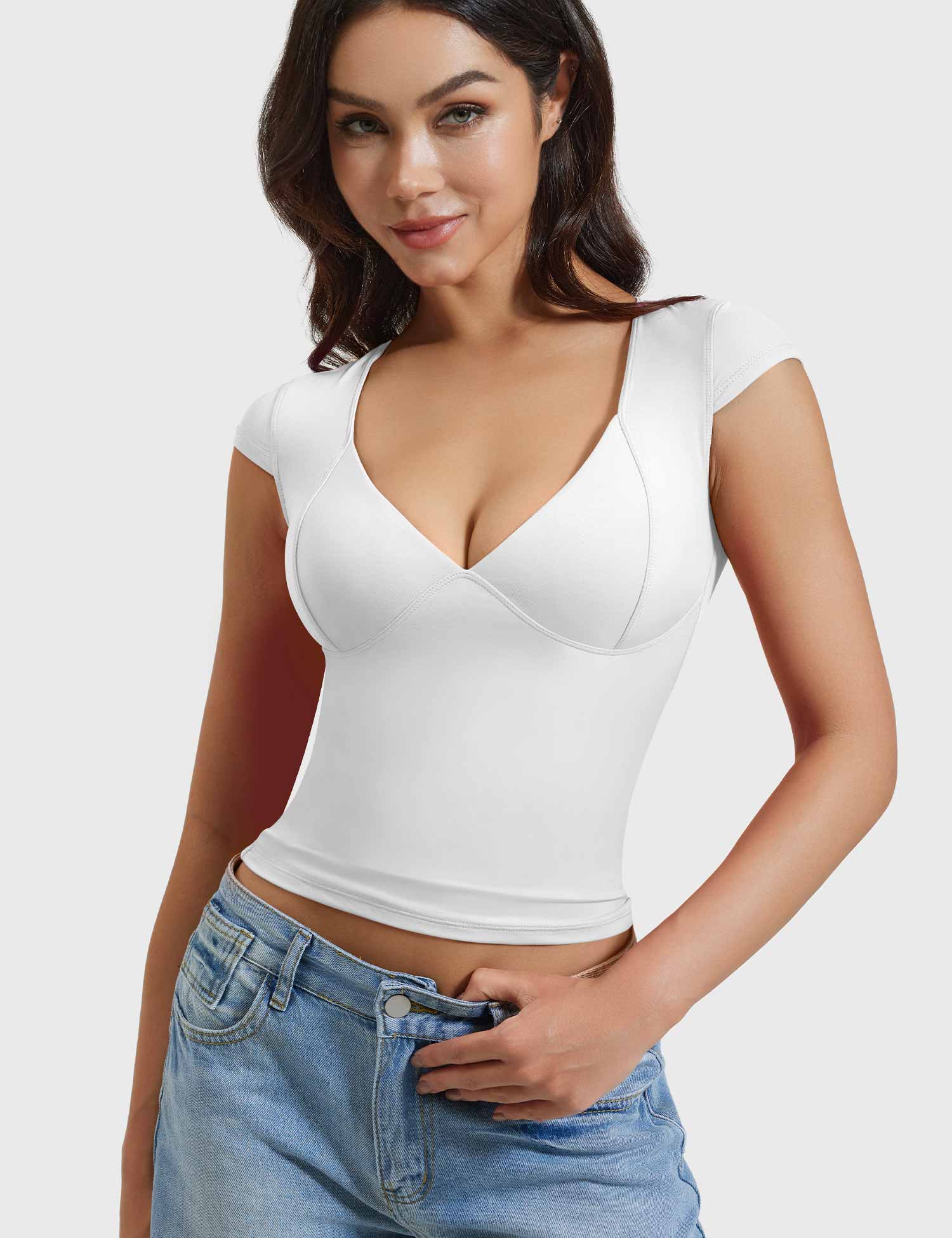 Gymfit Diva V-hals topp - Gymfit