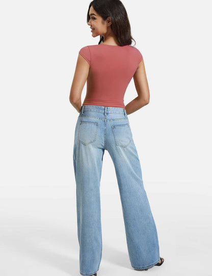Gymfit Diva V-hals topp - Gymfit