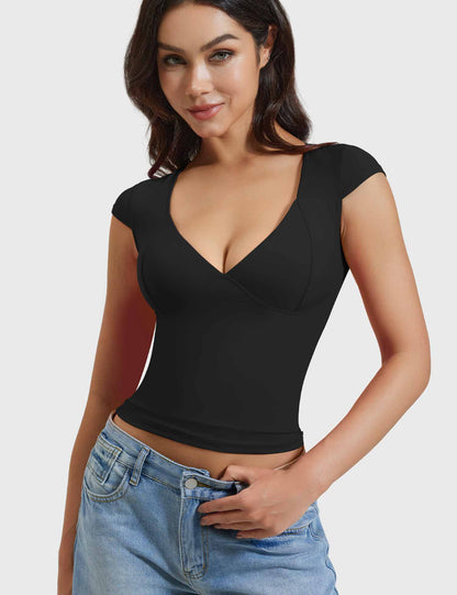 Gymfit Diva V-hals topp - Gymfit