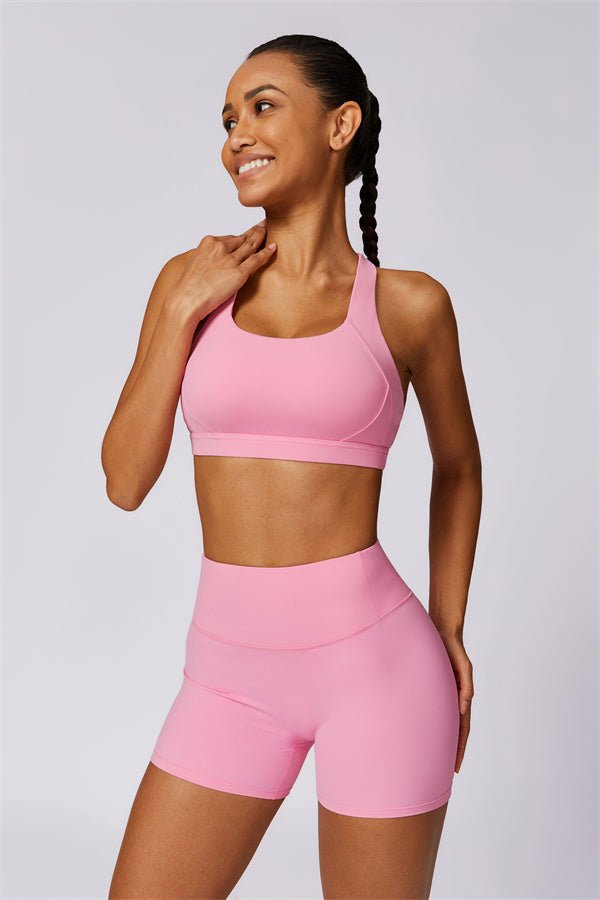 Gymfit Ellise Sport Top & Shorts Set - Gymfit