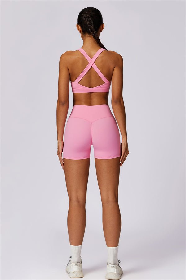 Gymfit Ellise Sport Top & Shorts Set - Gymfit