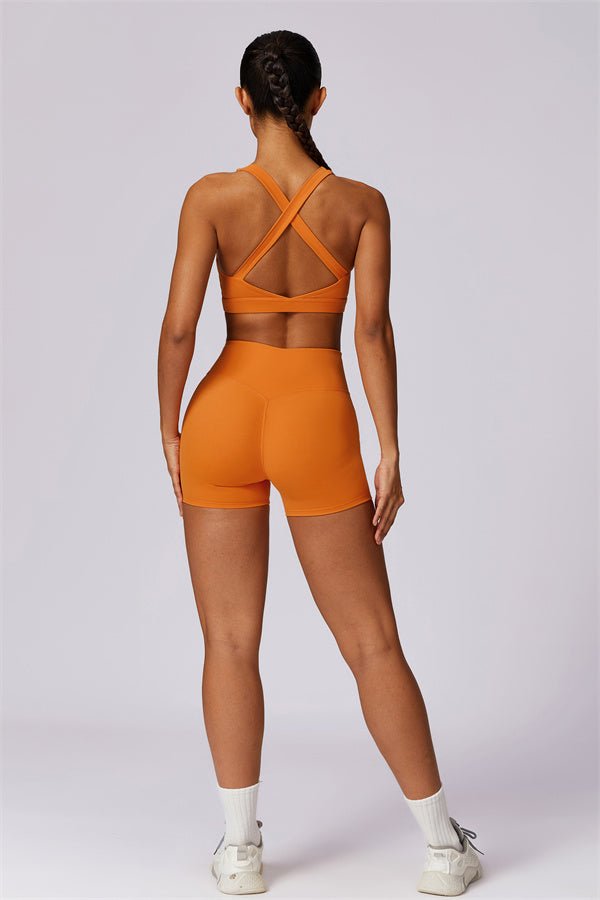 Gymfit Ellise Sport Top & Shorts Set - Gymfit