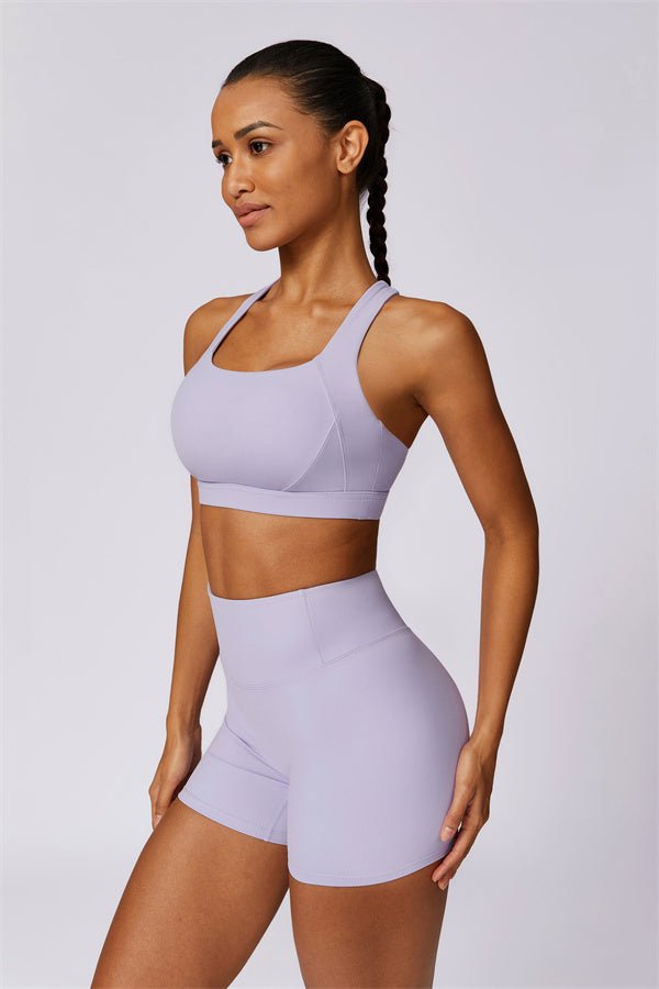 Gymfit Ellise Sport Top & Shorts Set - Gymfit