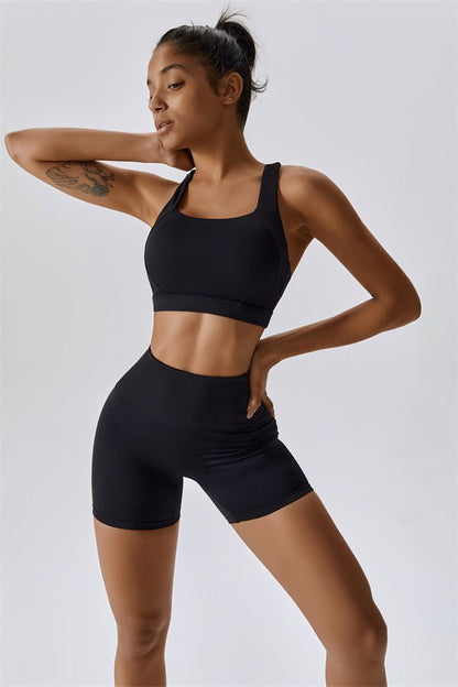 Gymfit Ellise Sport Top & Shorts Set - Gymfit