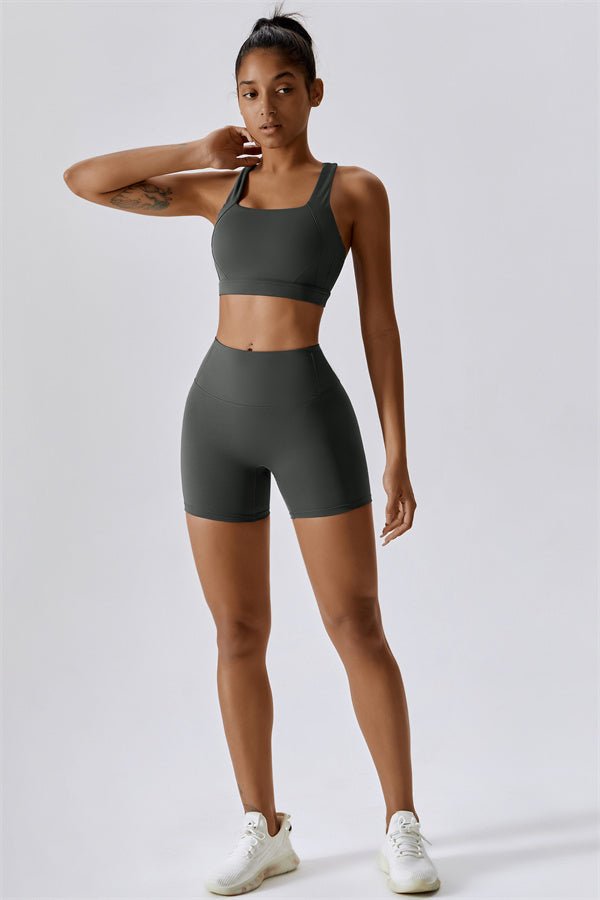 Gymfit Ellise Sport Top & Shorts Set - Gymfit