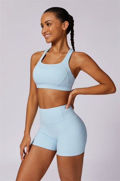 Gymfit Ellise Sport Top & Shorts Set - Gymfit