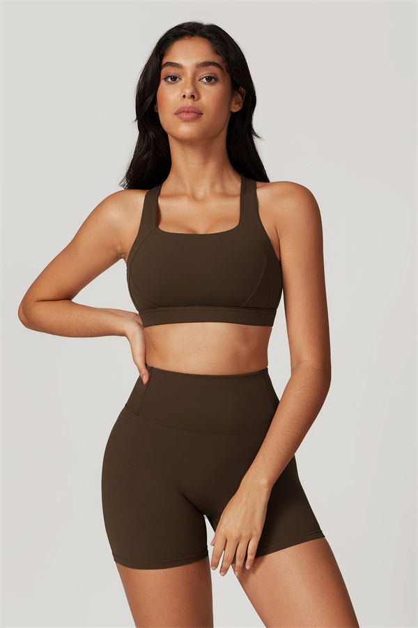 Gymfit Ellise Sport Top & Shorts Set - Gymfit